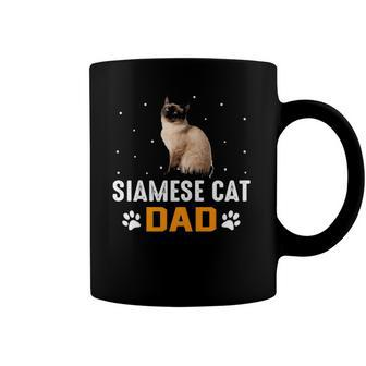 Cat - Siamese Cat Dad - Siamese Cat Coffee Mug | Mazezy