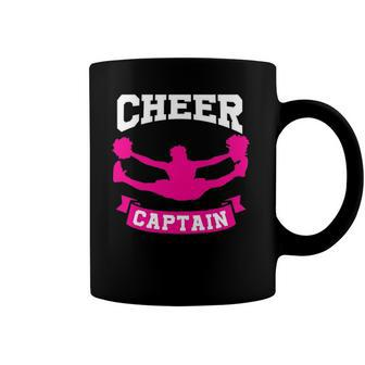 Cheer Captain Cheerleader Cheerleading Lover Gift Coffee Mug | Mazezy