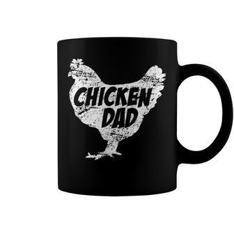 Chicken Chicken Chicken Dad - Funny Farm Farmer Father Gift Coffee Mug - Monsterry AU