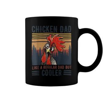 Chicken Chicken Chicken Dad Like A Regular Dad Farmer Poultry Father Day_ V3 Coffee Mug - Monsterry CA