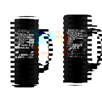 Choose Love Bills Vintage American Flag Coffee Mug | Mazezy