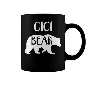 Cici Grandma Gift Cici Bear Coffee Mug - Seseable