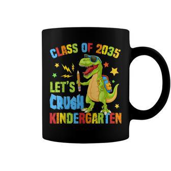 Class Of 2035 Lets Crush Kindergarten Back To School Boys Coffee Mug | Mazezy