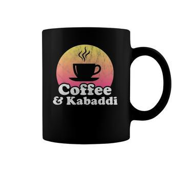 Coffee And Kabaddi Vintage Sunset Coffee Mug | Mazezy
