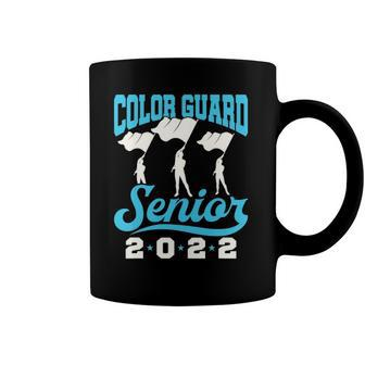 Color Guard Senior 2022 Flags Graduation Coffee Mug | Mazezy