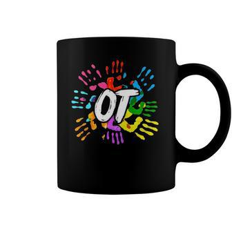 Colorful Ota Health Care Ot Therapist Occupational Therapy Coffee Mug | Mazezy