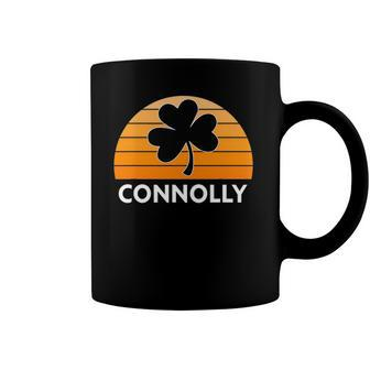 Connolly Irish Family Name Vintage Retro Coffee Mug | Mazezy