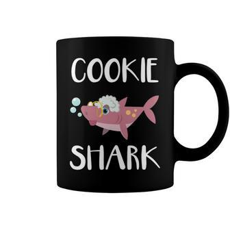 Cookie Grandma Gift Cookie Shark V2 Coffee Mug - Seseable