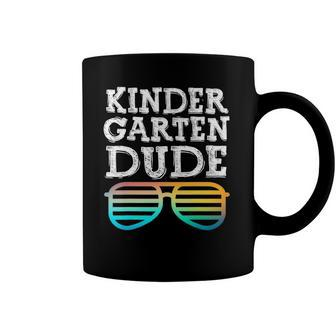 Cool Kindergarten Dude Fun Kids Sunglasses First Day Tee Coffee Mug
