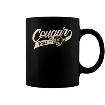 Cougar Bait Mountain Lion Coffee Mug | Mazezy