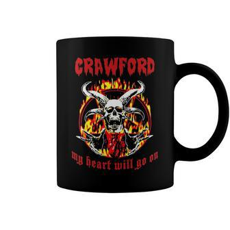 Crawford Name Gift Crawford Name Halloween Gift Coffee Mug - Seseable