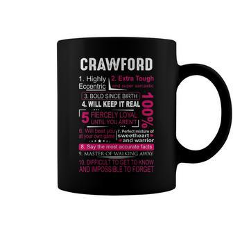 Crawford Name Gift Crawford V2 Coffee Mug - Seseable