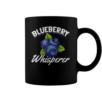 Cute Blueberry Whisperer Blueberry Lovers Blueberries Coffee Mug | Mazezy