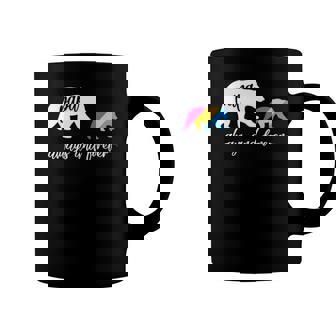 Cute Pansexual Papa Bear Gift Coffee Mug | Mazezy