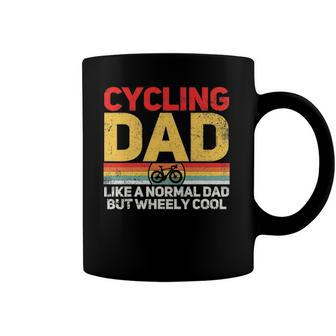 Cycling Cyclist Dad Fathers Day Coffee Mug | Mazezy