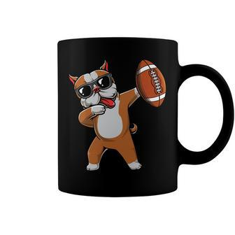 Dabbing Pitbull Dog Cute Pit Bull Dab Boys Football Gift T-Shirt Coffee Mug - Seseable