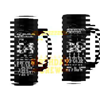 Dad Birthday Crew Construction Birthday Party Supplies Coffee Mug | Seseable CA
