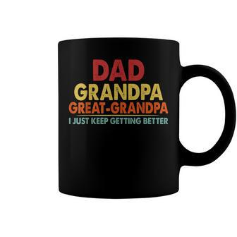 Dad Grandpa Great Grandpa From Grandkids Coffee Mug - Seseable