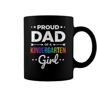 Dad Of A Kindergarten Girl Gift Coffee Mug | Mazezy