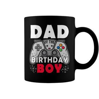 Dad Of Birthday Boy Time To Level Up Video Game Birthday Coffee Mug - Seseable