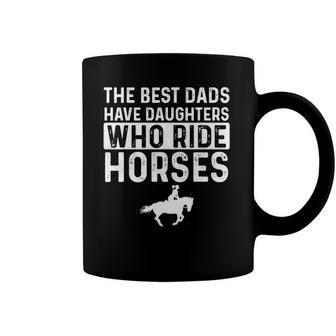 Dad Of Horse Lover Equestrian Horseback Rider Coffee Mug | Mazezy