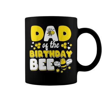 Dad Of The Bee Day Girl Party Matching Birthday Coffee Mug - Seseable
