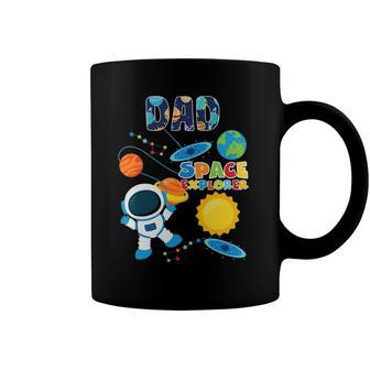 Dad Outer Space Astronaut For Fathers Day Gift Coffee Mug | Mazezy