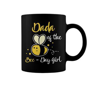 Dada Of The Bee Day Girl Birthday Party Coffee Mug - Seseable