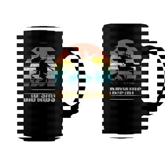 Daddy Dinosaur Daddysaurus 2 Kids Fathers Day Gift For Dad Coffee Mug | Mazezy