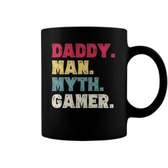 Daddy Man Myth Gamer Funny Fathers Day Gaming Gift Dad Coffee Mug | Mazezy