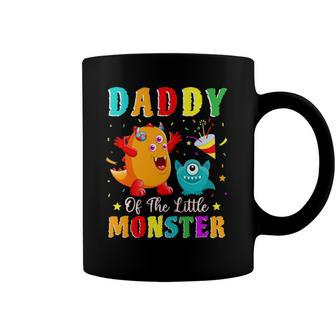 Daddy Of The Little Monster Family Matching Birthday Son Coffee Mug | Mazezy