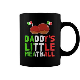 Daddys Little Meatball Proud Italian Pride Italy Coffee Mug | Mazezy