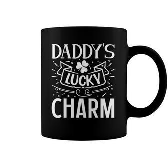 Daddys Lucky Charm St Patricks Day With Lucky Shamrock Coffee Mug | Mazezy