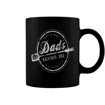 Dads Backyard BBQ Grilling Print Popular Gift Coffee Mug - Seseable