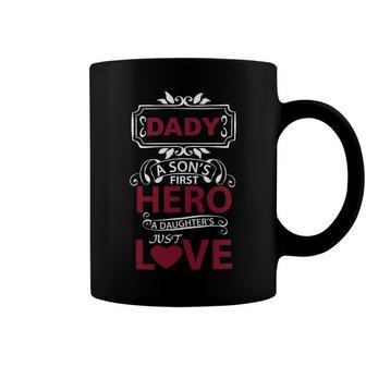 Dady A Sons Papa T-Shirt Fathers Day Gift Coffee Mug - Monsterry CA