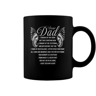 Dear Dad I Thought Of You Today-Gigapixel Coffee Mug | Mazezy