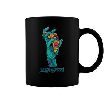 Death By Pizza - Pizza Lover Halloween Costume Coffee Mug | Mazezy