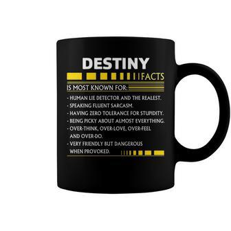 Destiny Name Gift Destiny Facts Coffee Mug - Seseable