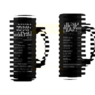 Dickson Name Gift Dickson Facts Coffee Mug - Seseable