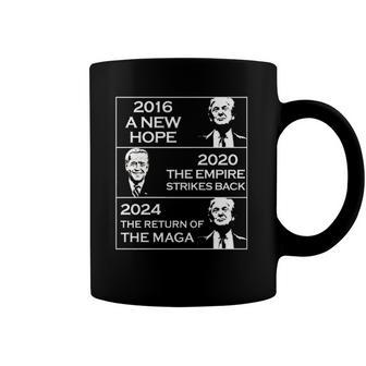 Donald Trump 2024 Ultra Maga The Return Of The Maga Coffee Mug | Mazezy