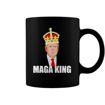 Donald Trump Maga King Hilarious Imperial Crown Coffee Mug | Mazezy