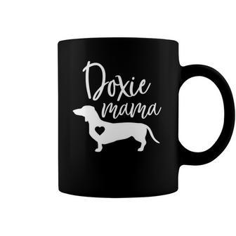 Doxie Mama Dachshund Mom Funny Wiener Dog Gift Coffee Mug | Mazezy