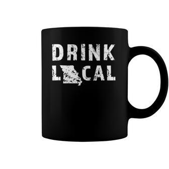 Drink Local Missouri Craft Beer From Here Mo Souvenir Coffee Mug | Mazezy