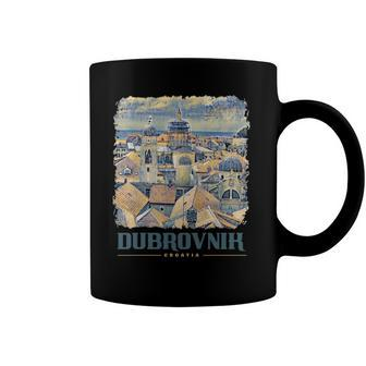 Dubrovnik Croatian Pride Croatia Dubrovnik City Coffee Mug | Mazezy