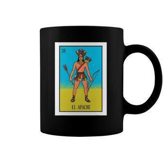 El Indio Lottery Gift The Indian Card Mexican Lottery Coffee Mug | Mazezy