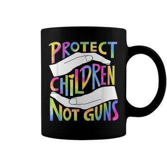 Enough End Gun Violence Stop Gun Protect Children Not Guns Coffee Mug | Mazezy CA