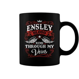 Ensley Name Shirt Ensley Family Name V3 Coffee Mug - Monsterry AU