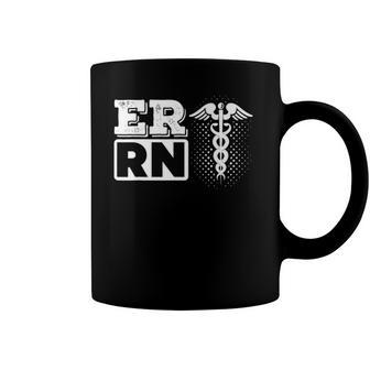 Er Rn Emergency Room Registered Nurse Nursing Medicine Coffee Mug | Mazezy