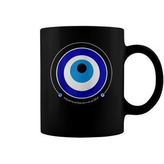 Evil Eye Greek Nazar May Every Evil Eye Upon You Go Blind Zip Coffee Mug | Mazezy