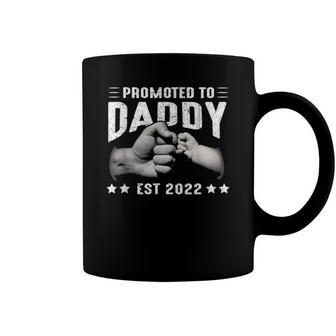 Expecting New Dad Gifts Soon To Be Promoted To Daddy 2022 Ver2 Coffee Mug | Mazezy